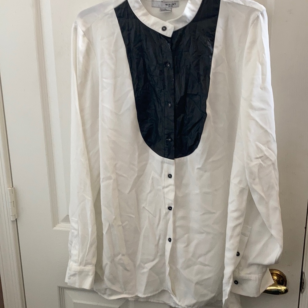 FINAL MARKDOWN WD.NY black tunic xl